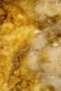 Abstract golden drops texture. Royalty Free Stock Photo