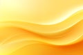 Abstract Golden Flowing Curves Background Representing Movement and Warmth