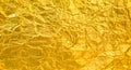 Abstract golden foil background Royalty Free Stock Photo