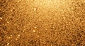 Golden Glitter Texture Background With Shimmering Light Royalty Free Stock Photo