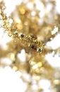 Abstract golden holiday decoration