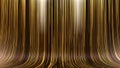 Abstract Golden Moving Line Streaks Background