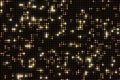 Abstract golden reflectors dot glitter and sparkles seamless loo