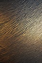 Abstract Golden Rippled Surface - Dynamic Wavy Texture Digital Art Background Portrait Images Generative AI Royalty Free Stock Photo