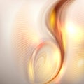 Abstract golden swirl background Royalty Free Stock Photo