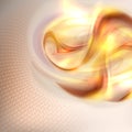 Abstract golden swirl background Royalty Free Stock Photo