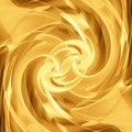 Abstract golden wave Royalty Free Stock Photo