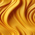 Abstract golden wavy texture with vibrant energy and flowing fabrics (tiled)