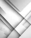 Abstract Gradient Angled Gray and White Overlapping Shapes with Subtle Dotted Texture and Soft Shadows on a Light Gray Background Royalty Free Stock Photo