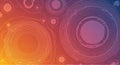 Abstract Gradient Background with Circular Line Patterns Royalty Free Stock Photo