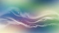 Abstract Gradient Background with Flowing Light Waves Ethereal Glow Smooth Colorful Modern Design Royalty Free Stock Photo