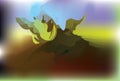 Abstract gradient background nice vector with multi colors