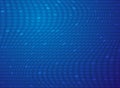 Abstract gradient blue dot mesh technology background Royalty Free Stock Photo