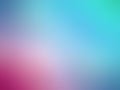 Abstract gradient blue pink colored blurred background