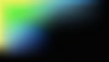 Abstract Gradient Blur Background. Black and Green Watercolor Shades