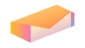 Abstract Gradient Box Isometric Icon, vector design Generative AI Royalty Free Stock Photo
