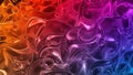 Abstract Gradient Bubbles Background Design with Wavey Texture and Glass Ornaments Royalty Free Stock Photo
