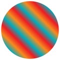 Abstract gradient circle. Gradation circle Royalty Free Stock Photo