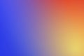 Abstract gradient color background. Red, orange, yellow, gradation until purple and blue. Background color for graphic design, Royalty Free Stock Photo