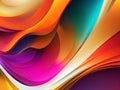 Abstract gradient colorful Background Generative AI Pro Vector Royalty Free Stock Photo