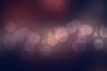 Abstract gradient dark purple pink background texture with blurred bokeh circles and lights. Space for design. Beautiful backdro Royalty Free Stock Photo