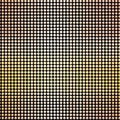 Abstract Gradient Dotted Pattern with Warm Tones for Modern Design. Royalty Free Stock Photo