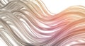 Abstract Gradient Flowing Wave Pattern with Soft Light and Elegant Pastel Colors Royalty Free Stock Photo