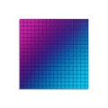 Abstract gradient grid pattern with pink purple and blue hues Royalty Free Stock Photo