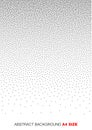 Abstract Gradient Halftone Dots Background. A4 size, a4 format.
