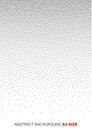 Abstract Gradient Halftone Dots Background. A4 size, a4 format. Royalty Free Stock Photo