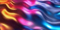 Abstract gradient holographic melty metallics background