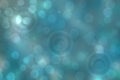 Abstract gradient of light blue turquoise dark blue white background texture with glowing circular bokeh lights. Beautiful Royalty Free Stock Photo