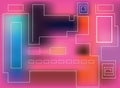 Abstract gradient mesh background. Blurred mesh backdrop. Non-focused colorful gradient texture. Royalty Free Stock Photo