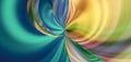 Abstract gradient multi-color background trend color 2020. the flowing lines of the waves fill the circles