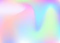 Abstract Gradient. Neon Glitch. Kawaii Card. Blur Spectrum Templ