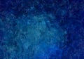 Abstract gradient ocean blue brush shapes