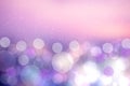 Abstract gradient pink purple background texture with blurred bokeh circles and lights. Space for design. Beautiful backdrop Royalty Free Stock Photo