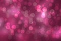 Abstract gradient of pink violet pastel background texture with glowing circular bokeh lights and stars. Beautiful colorful spring Royalty Free Stock Photo