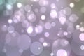 Abstract gradient of pink violet pastel light background texture with glowing circular bokeh lights and stars. Beautiful colorful Royalty Free Stock Photo