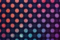 Abstract Gradient Polka Dot Pattern