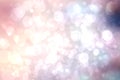 Abstract gradient purple pink blue background texture with blurred bokeh circles and lights. Space for design. Beautiful backdrop Royalty Free Stock Photo