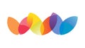 Abstract Gradient Shapes Vector Elements, Colorful Fluid Forms, vector design Generative AI Royalty Free Stock Photo