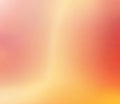 Abstract gradient smooth light yellow to light Orange to light red background image Royalty Free Stock Photo