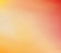 Abstract gradient smooth light yellow to light Orange to light red background image Royalty Free Stock Photo