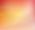Abstract gradient smooth light yellow to light Orange to light red background image Royalty Free Stock Photo