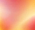 Abstract gradient smooth light yellow to light Orange to light red background image Royalty Free Stock Photo