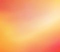 Abstract gradient smooth light yellow to light Orange to light red background image Royalty Free Stock Photo