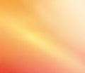 Abstract gradient smooth light yellow to light Orange to light red background image Royalty Free Stock Photo