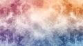 Abstract gradient texture blending orange, purple, and white hues, creating a calming and serene visual effect for creative Royalty Free Stock Photo