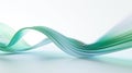 Abstract Gradient Wave: Green Flow